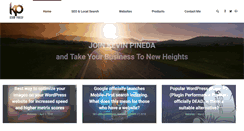 Desktop Screenshot of kevinpineda.com